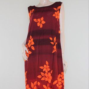 Coldwater Creek Tropical Skimmer dress